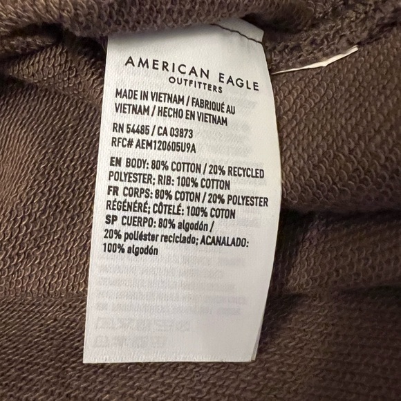 American Eagle Outfitters Brown Paisley Sweatshirt - Picture 5 of 5